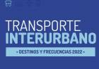 Nuevos horarios del transporte interurbano