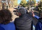 Productores a la vera de la ruta 8 contra Poggi.Su negativa a la autopista suma problemas y muerte