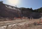 Nogolí: las obras en el dique tiene un 40% avance