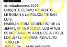Noticias Faksas por Cambios policiales y un blooper interno  falseado . No faltó nada, una rueda de auxilio dudosa y  un golpe a una camioneta. No identificada . Fake Neks innecesarias