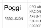 Pide Poggi que el CALDEN sea declarado árbol nacional . Increíble los no aportes a San Luis . Del ridículo no se vuelve 