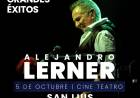 Alejandro Lerner se presentará en el Cine Teatro San Luis