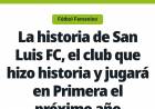 Poggi reconoció que San Luis Fútbol Club es bueno. Garantizó que va a estar en Primera , pero lógicamente, lo manejará con su gente.