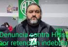 Hissa será denunciado por ATE por retención indebida de aportes sindicales.Golpe al ridículo con Gatica recargado 