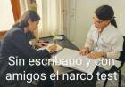 El pueblo no debería pagar el narco test.Deberian pagarlo los funcionarios.Es ridículo que lo paguen los contribuyentes frente a las sospechas .Cinismo e Hipocresía .Se consideran sospechados de ser adictos .
