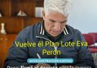 Poggi rescata él Plan Lote Eva Perón de Adolfo y otorga créditos para auto construcción.
