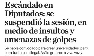 El triste papel de Poggi,Cacace y Bachey de estar en contra de la creación de Universidades Públicas 