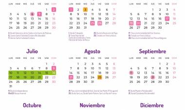 Las clases comenzarán el 27 de febrero en toda la provincia