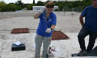 MERLO: fiscalizaron perforaciones y estaciones de bombeo
