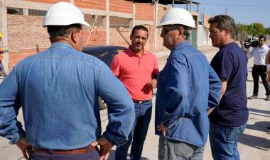  B° EL HORNERO: obras a punto de terminarse 