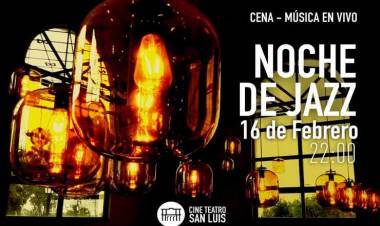 Noche de jazz en el Cine Teatro San Luis