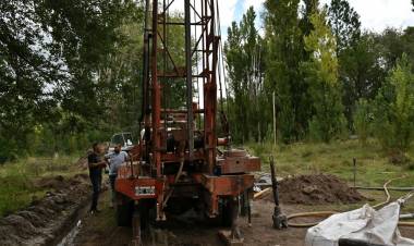 LA TOMA: San Luis Agua realizó una perforación