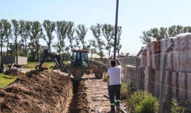 VILLA MERCEDES: obras de agua y cloacas para 84 viviendas