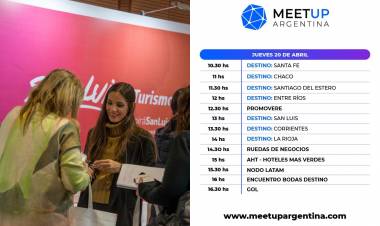 San Luis presente en Meet Up Argentina