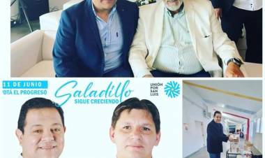 Saladillo "gracias Alberto por tu generosidad.Agradezco a los que nos votaron y no aceptando la crítica constructiva.Nuestra localidad Será más prospera  e inclusiva en lo que viene "