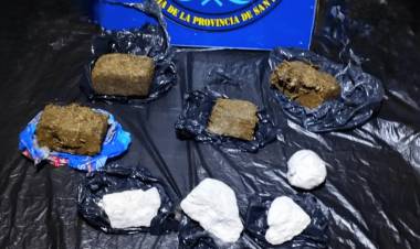 DROGA VALUADA EN 4 MILLONES DE PESOS, UN DETENIDO