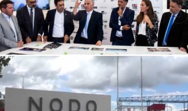 Poggi se sigue sacando fotos de la impronta industrial que dejó la gestión anterior.Nada nuevo .Lamentable puesta en escena .