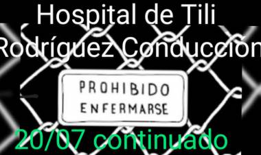 Tilisarao insólito:sin atención fin de semana, porque limpian los tanques de agua.Sin dirección , Rodríguez lo decretó de prepo para no trabajar él y de paso nadie.Prohibido enfermarse.Es ridículo .Dicen que es para que el Director festeje el Día del Amigo continuado.