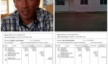 La Calera: Lorenzetti el 20/12 completará 41 viviendas con fondos propios . Empleados e Intendente, casi cobran lo mismo .Gran ejemplo.Soy un empleado más, dijo.La miseria heredada del Clan Leyes, quedará casi erradicada