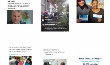 En 2019, la politiqueria de Poggi, Pre Inscribió para que lo votaran 20 mil familias para una casa. No hizo ni UNA. Hablan los pre inscriptos.Fue denunciado por estafa electoral que fue pisada .La puesta en defensa de hoy, frente a esa estafa , es minúscula.