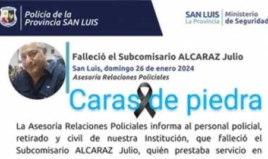 La muerte del Sub Crío Alcaraz.La degradación y humillación como ser humano y como Policía la causa.Asco el modus operandi de Sosa y su banda .