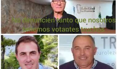 El poggismo ataca a Municipios del PJ por la gente de la zona Rural . Se olvida de las truchadas de Navia, probadas , que deberían estar procesado y  Anchorena y Unión que tienn votantes truchos  alevosos 