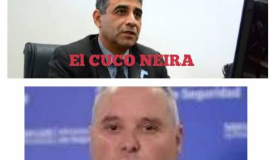 Neira: el cuco que enloquece al poggismo.La doble vara y pregonar con la bragueta abierta.La defensa a la Policía será implacable con su voz .Vieytes , fue parte de esa conducción que irónicamente critica el Gobierno .