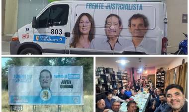 El PJ de Pedernera  y un armado que toma riesgos . JUVEIN a Senador y Quiroga encabezan la lista. El Maxismo vació el Partido, que deberá rehacerse . La confianza en que la gente enfoque las realizaciones anteriores.
