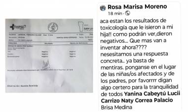 Buena Esperanza No hay drogas ni pastillas.El Policlínico a pedido de una madre desmintió al Gobierno.. Escándalo que pretenden callar prepoteando con denuncias .