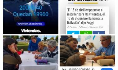 El Gobierno inscribió 20 mil. Entregó 40 como si las hiciera del bolsillo de quién Gobierna.Farsas sin discreción 