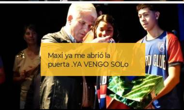 Poggi avanza sobre Villa Mercedes. Sin códigos, Ignoró al Intendente Frontera repartiendo a favor de Becerra . 