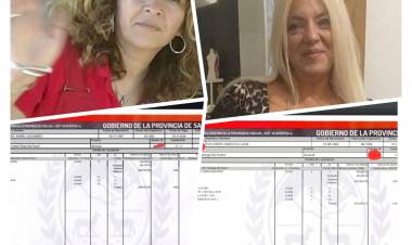 Dos docentes mostraron sus recibos que humillan la Educación..Impresionante repercusión.La miseria se apodera de San Luis .Los posteos públicos .