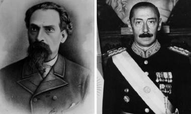 Orígenes de Jorge R. Videla en San Luis. Su abuelo Jacinto Videla, fue  Gobernador por la UCR y su padre nacido y criado en San Luis.El parecido con su abuelo es increíble.