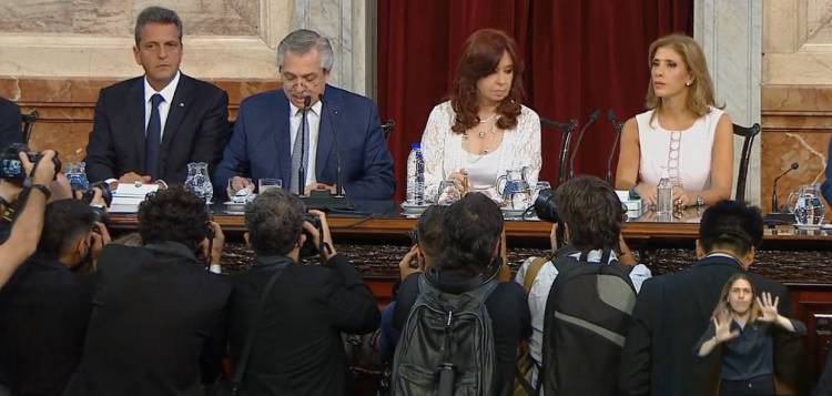 Alberto Fernández “lo que dejó Macri. Ordenar con pandemia y sin pandemia nos tocó 