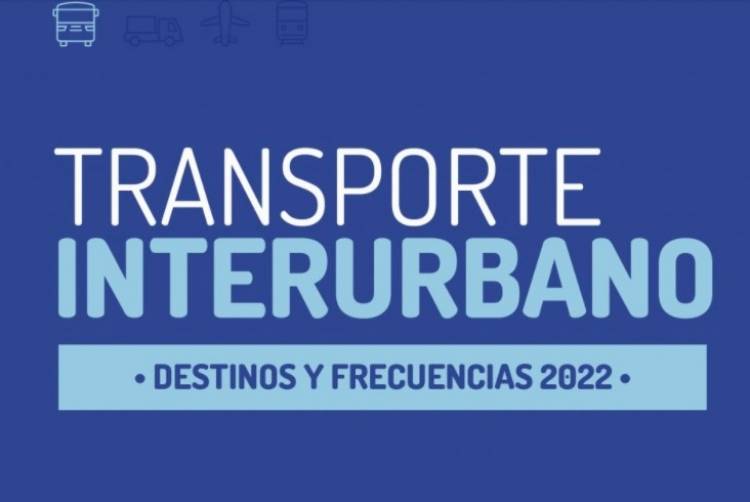 Nuevos horarios del transporte interurbano