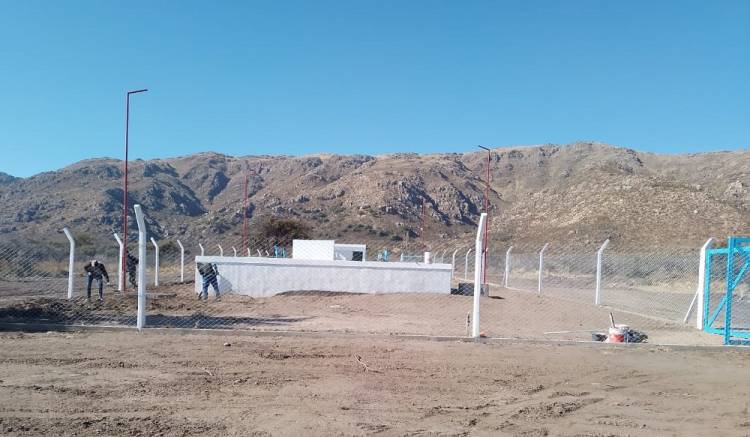 VILLA DEL CARMEN: cuenta con una nueva cisterna 