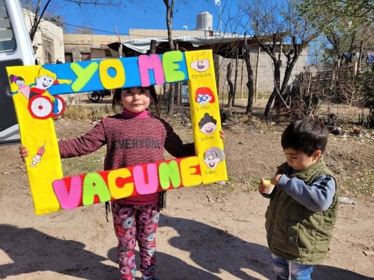 Hospital de Tilisarao: exitosa campaña de vacunación