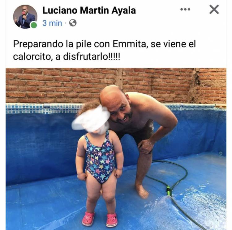 Olivero le permite a su Secretario llenar su pileta con agua potable .Se sacó una foto y la gente se indignó . Le pedirán la renuncia 