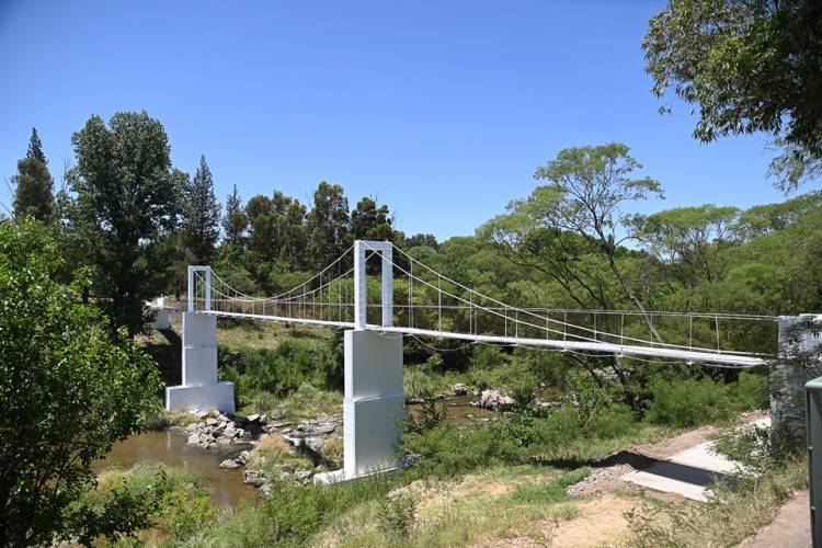 VILLA MERCEDES: avanzan las obras en el Dique Vulpiani 