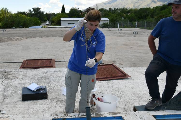 MERLO: fiscalizaron perforaciones y estaciones de bombeo