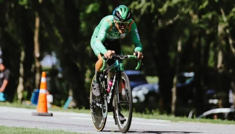 VUELTA DEL PORVENIR: Juan Pablo Dotti ganó la contrarreloj