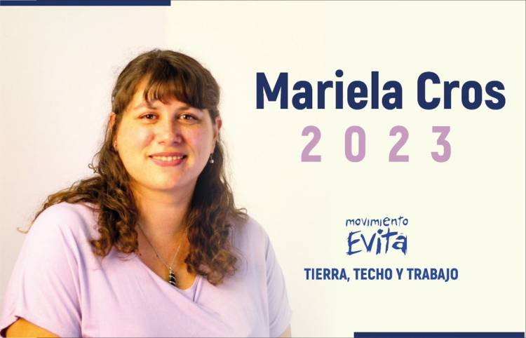 Mariela Cros: ”Nuestras unidades básicas son los barrios”