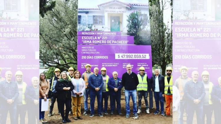 CERRO DE ORO: refacción integral de una escuela 