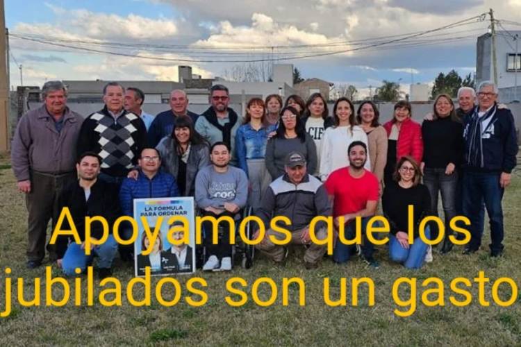 El radicalismo boninista apoya a quien le quitó el 13 por ciento a los jubilados . Dan vergüenza ajena que apoyen que los jubilados son un gasto 