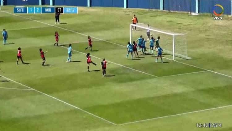 FÚTBOL FEMENINO: San Luis FC y Newell's empataron 2 a 2  