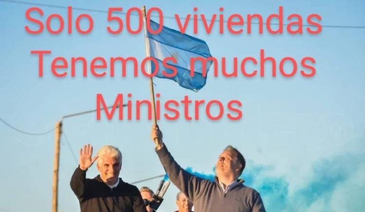 Poggi medidas "pocas viviendas por la cantidad de funcionarios, plagio al Gobierno anterior de Concejo Económico y Social y guerra a la independencia del Poder Legislativo que será su contralor .Lo de la ULP será para vender humo 
