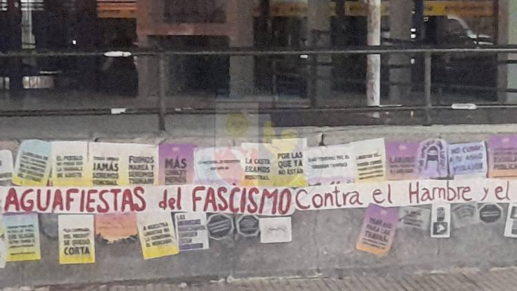 Criminalizan en San Luis las pintadas del 8 M. Actúa la Policía y la Fiscalía de Turno