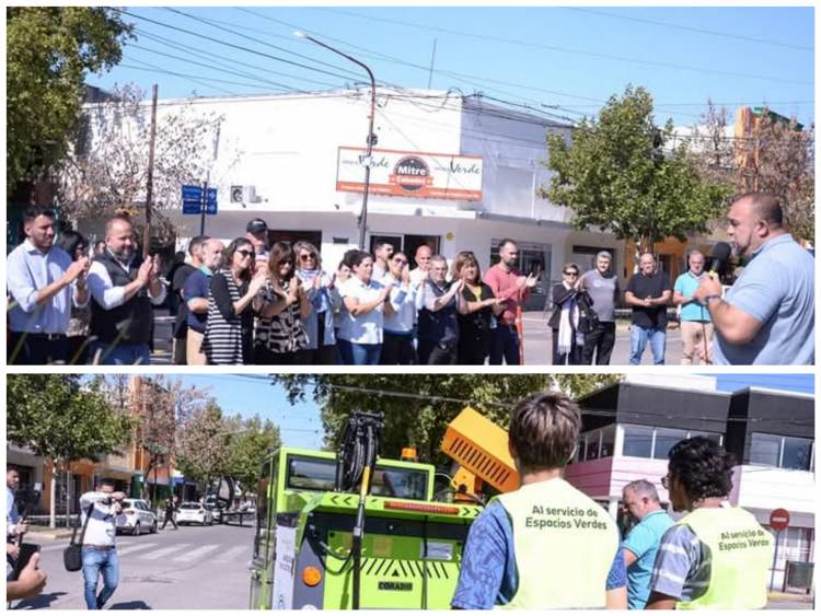 Frontera se afirma como líder. Modelo de limpieza ecológica y pagar los sueldos, siempre primero.El poggismo que lo aplaude siempre ahora .Es la política nomás.