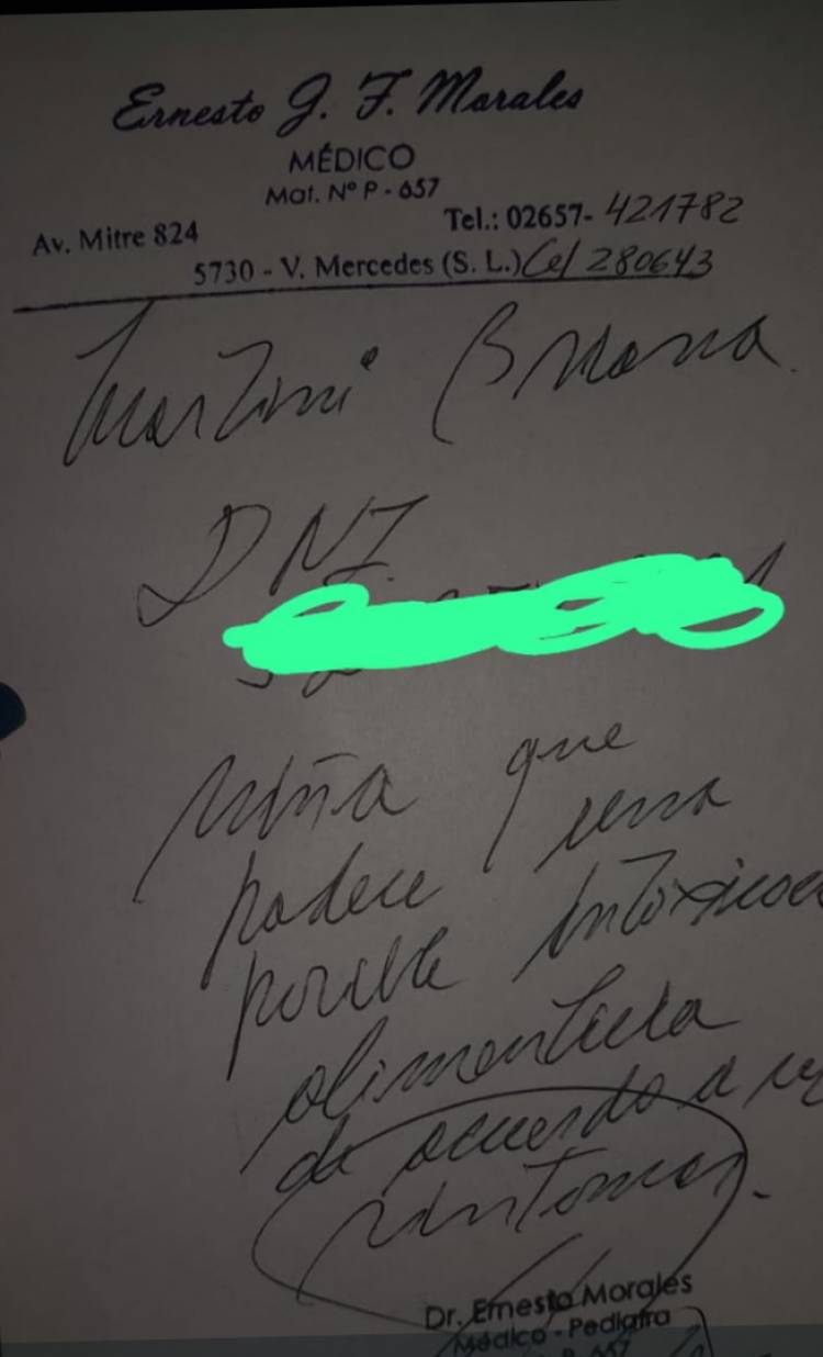Buena Esperanza.Confirman que fue Intoxicación alimentaria.Se terminó la desinformación oficial. Allanan los domicilios de los padres de los chicos por pedir explicaciones y para amedrentarlos .