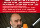 Trombotto entregado? Dijo que la van a pelear nomás a la elección del domingo .Otro más que llora políticamente porque no saben que hacer el 10, dicen en el Ceballismo.